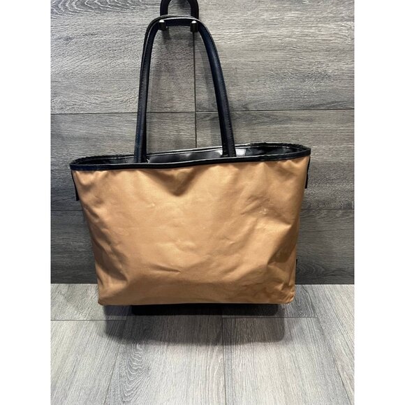 OCABA Paris Lime Reversible shoulder bag Spring Summer Black Brown B000422 - Picture 2 of 12